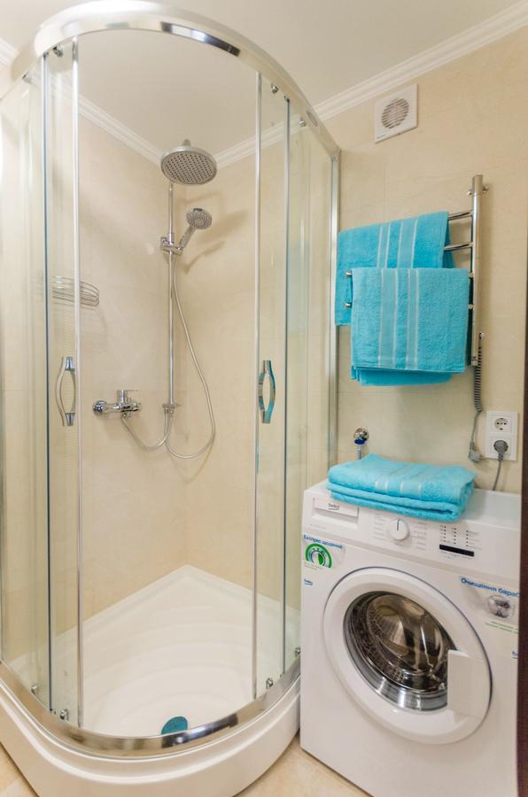 קייב Artal Apartment On Obolonskyi Avenue 16A, 2 Bedroom מראה חיצוני תמונה