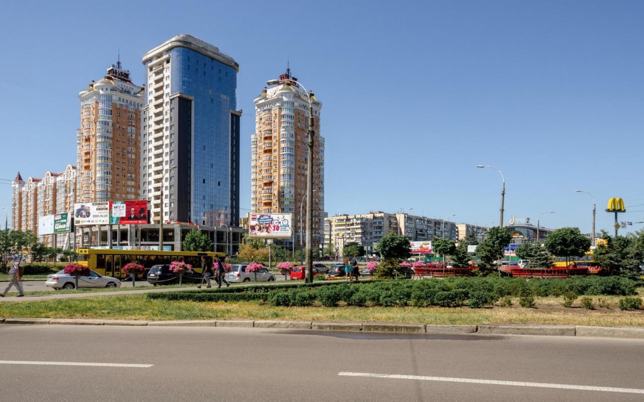 קייב Artal Apartment On Obolonskyi Avenue 16A, 2 Bedroom מראה חיצוני תמונה